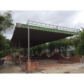 Mái xếp lượn sóng - Mái xếp di động giá rẻ tại Thuận An Bình Dương