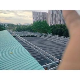 Mái xếp Phương Nam đã thi công bàn giao mái xếp che sân tennis tại Nguyễn Thị Định An Phú TP Thủ Đức HCM