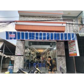 Mái xếp Phương Nam đã thi công bàn giao giao mái hiên di động cho tiện làm tóc tại Hẽm 04 kp1 Hội Nghĩa Tân Uyên Bình Dương