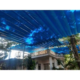 Mái xếp Phương Nam đã thi công bàn giao mái xếp lượn sóng cho quán coffee tại Bến Lức Long An