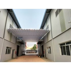Mái xếp Phương Nam đã thi công bàn giao mái mái xếp lượn sóng tại KCN Mỹ Phước 3 Bến Cát Bình Dương  
