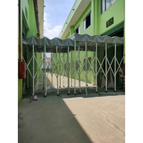 Mái xếp Phương Nam đã thi công bàn giao mái vòm xếp di động giá rẻ cho công ty tại KCN Nam Tân Uyên Bình Dương