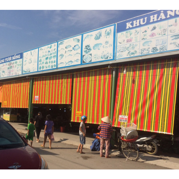 Bạt che nắng - Bạt cuốn - Mái che giá rẻ Bình Dương