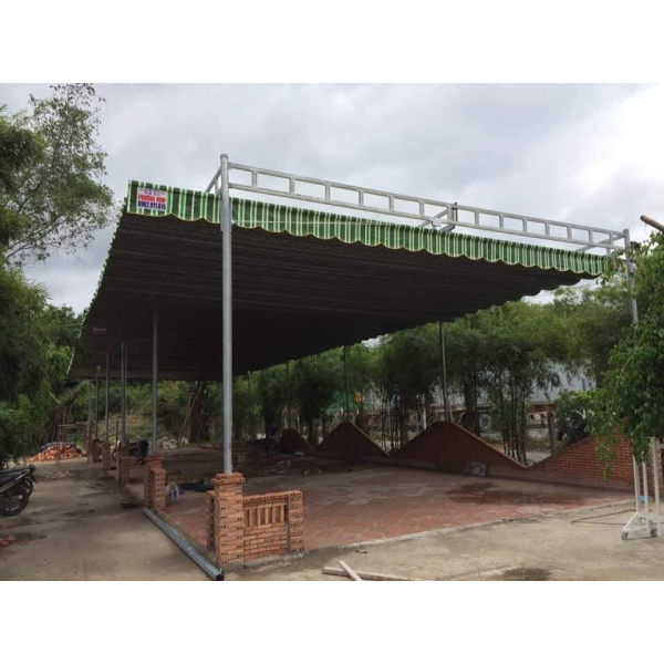 Mái xếp lượn sóng - Mái xếp di động giá rẻ tại Thuận An Bình Dương
