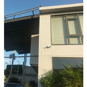 Mái xếp Phương Nam đã thi công bàn giao mái xếp di động che sân tại  ấp 4 tân uyên bình dương