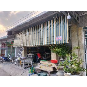 Mái xếp Phương Nam đã thi công bàn giao mái thả che nắng tại Hội Nghĩa TP Tân Uyên Bình Dương