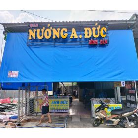 Bạt che nắng mưa quán ăn chuyên dụng tại Bình Dương