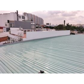 Mái xếp Phương Nam đã thi công bàn giao mái tôn che nhà xưởng tại Nguyễn Thị Thập Q7 HCM