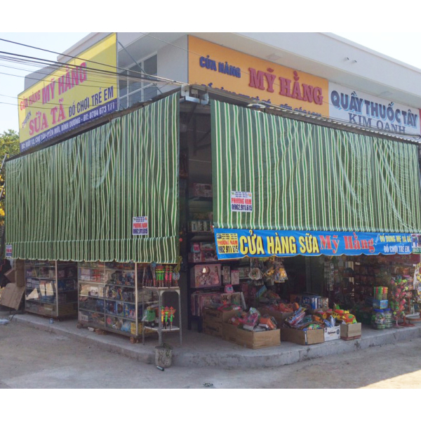 Bạt che nắng - Mái che giá rẻ tại Bình Dương