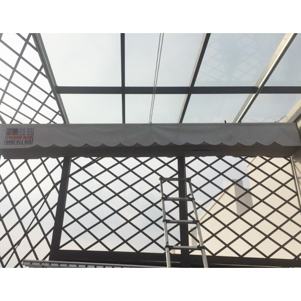 Mái che sân thượng - Mái xếp lượn sóng giá rẻ tại Bình Dương