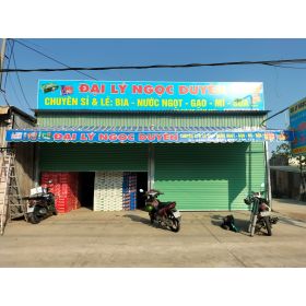 Mái xếp Phương Nam đã thi công bàn giao mái hiên di động tại Khánh Bình Tân Uyên Bình Dương 