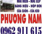 Lắp đặt mái hiên, mái xếp lượn sóng, bạt che nắng mưa tại Bình Dương giá rẻ uy tín 