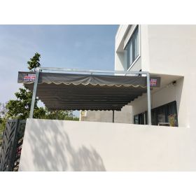 Mái xếp Phương Nam chuyên thi công mái xếp lượn sóng giá rẻ che sân nhà ở tại khu Đô Thị Sài Gòn Lan - Vĩnh Tân Tân Uyên Bình Dương 