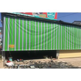 Mái che - Bạt che nắng giá rẻ cho tiệm tạp hóa tại Bình Dương