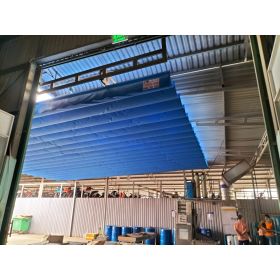 Mái xếp Phương Nam đã thi công bàn giao mái xếp lượn sóng cho công ty khánh bình tân uyên bình dương