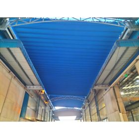 Mái xếp Phương Nam đã thi công bàn giao mái xếp lượn sóng che hành lang chữa cháy cho công ty tại KCN Đại Đăng phường Tân Vĩnh Hiệp Tân Uyên Bình Dương